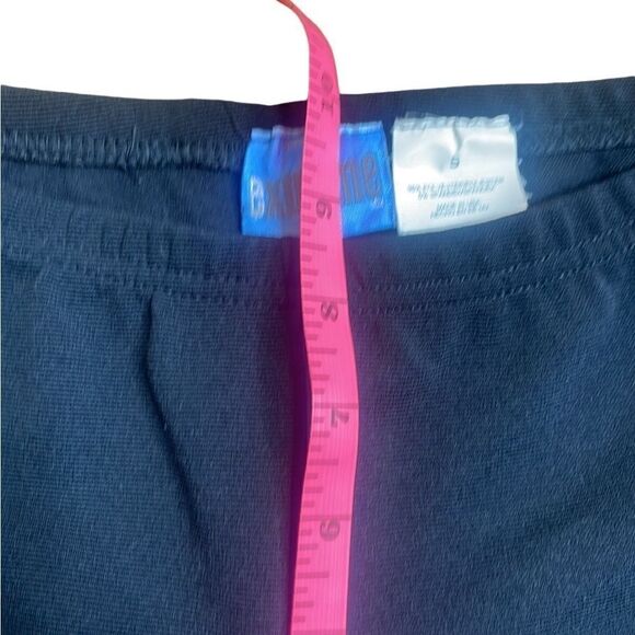 Y2K vintage Black Flare slit leggings Extreme Living Size Small - Picture 5 of 7